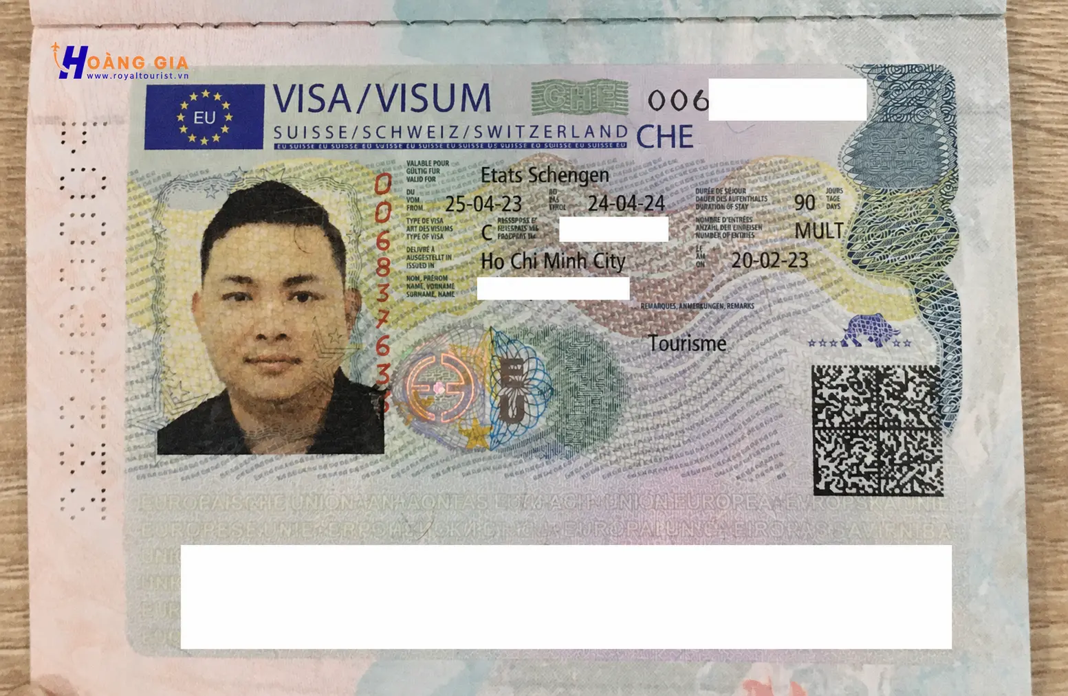 visa thuy sy