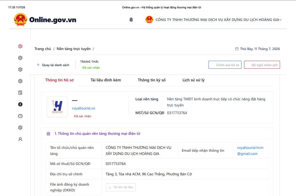 bo cong thuong update up web