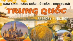 Ảnh ghép giới thiệu Bắc Kinh, Hàng Châu, Ô Trấn và Thượng Hải - Royal Tourist