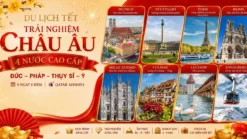 Tour Du Lịch Tây Âu Tết Nguyên Đán 2027 9 Ngày 8 Đêm - Royal Tourist