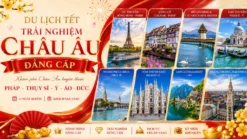 Tour Châu Âu Pháp Thụy Sỹ Ý Áo Đức - Royal Tourist